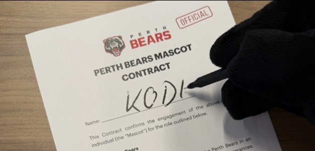 Welcoming 'Kodi': Perth Bears Unveil Mascot Name