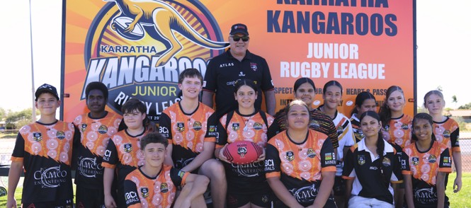 Head Coach Mal Meninga Visits Pilbara For Anzac Challenge And Gala Day